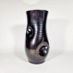 Accolay Black Ceramic Vase