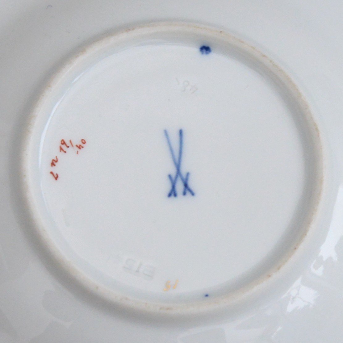 Tasse En Porcelaine Du Meissen -photo-4