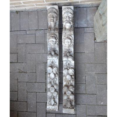 Pair Of 17th Century Stone Architectural Elements
