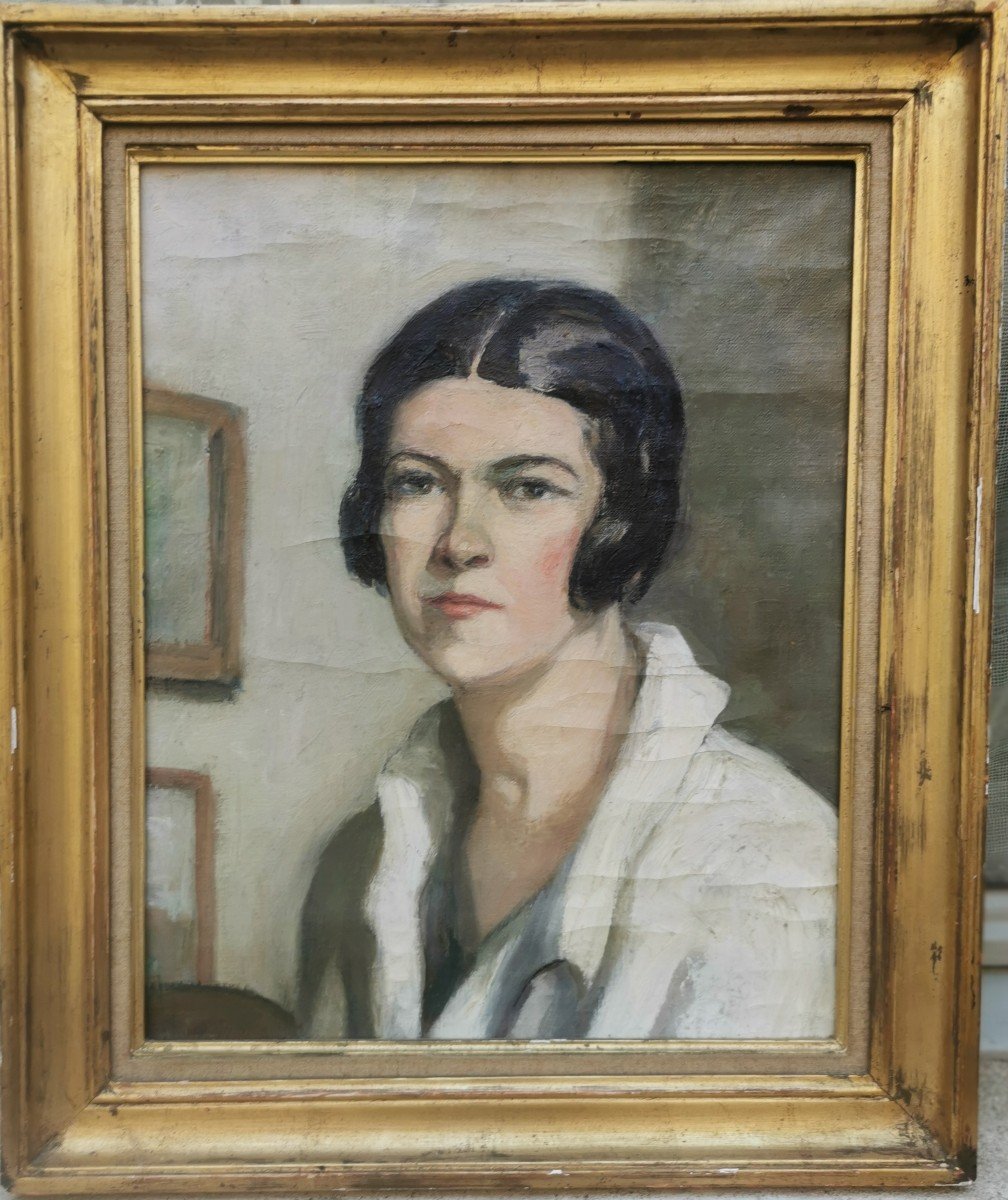 Autoportrait d'Henriette Roth Bosc Années 30