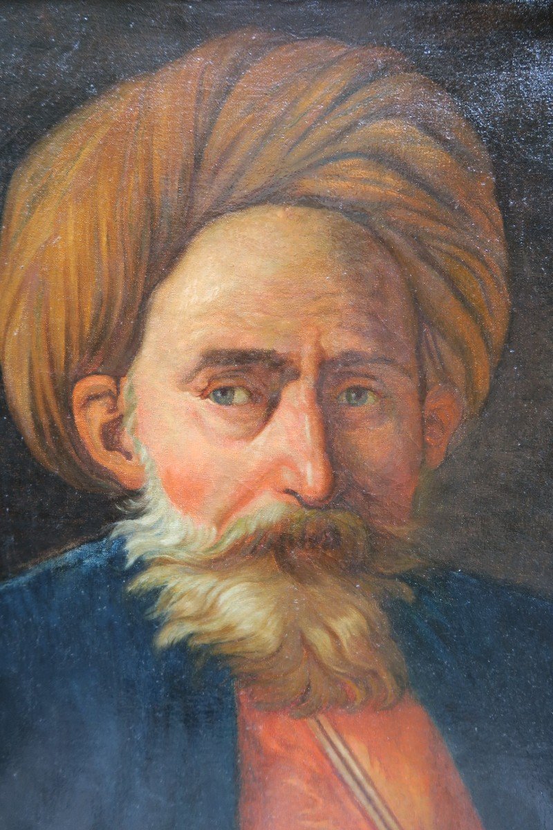 Portrait Début XIX d'Après Girodet Du Mamelouk Katchef Dahouth-photo-4