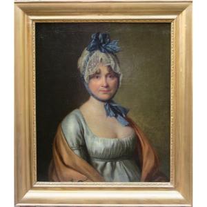 Portrait Of A Woman XIX Signed Bally