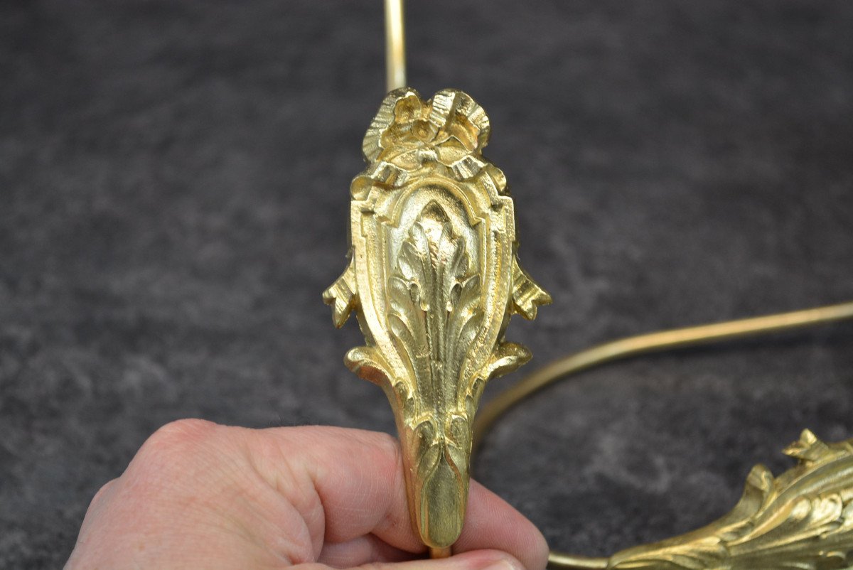 Pair Of Embrase In Gilt Bronze Louis XVI Style-photo-3