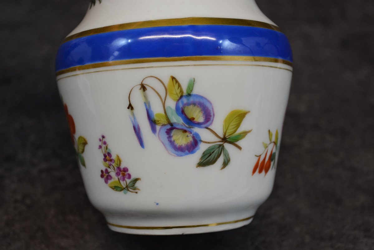 Paris Porcelain Milk Jug Floral Decor-photo-5