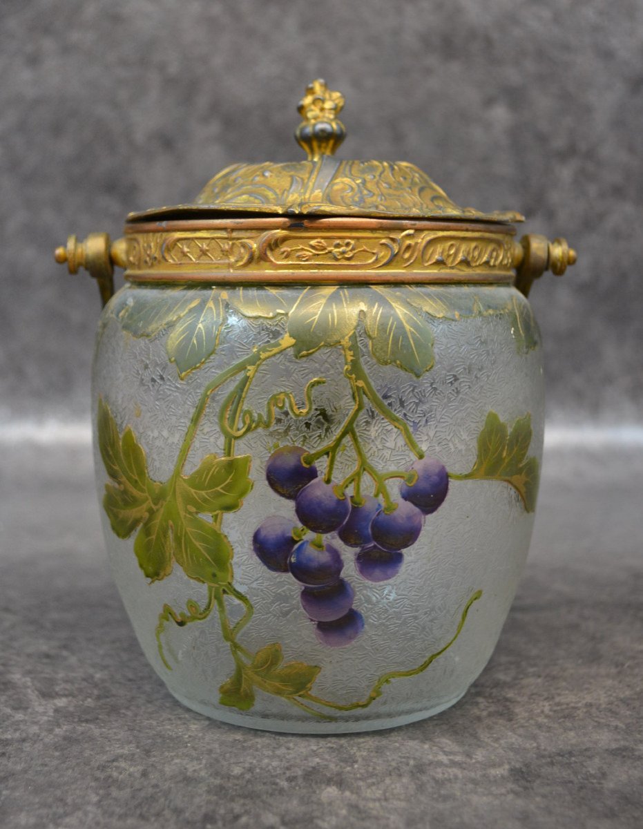 Enamelled Biscuit Bucket