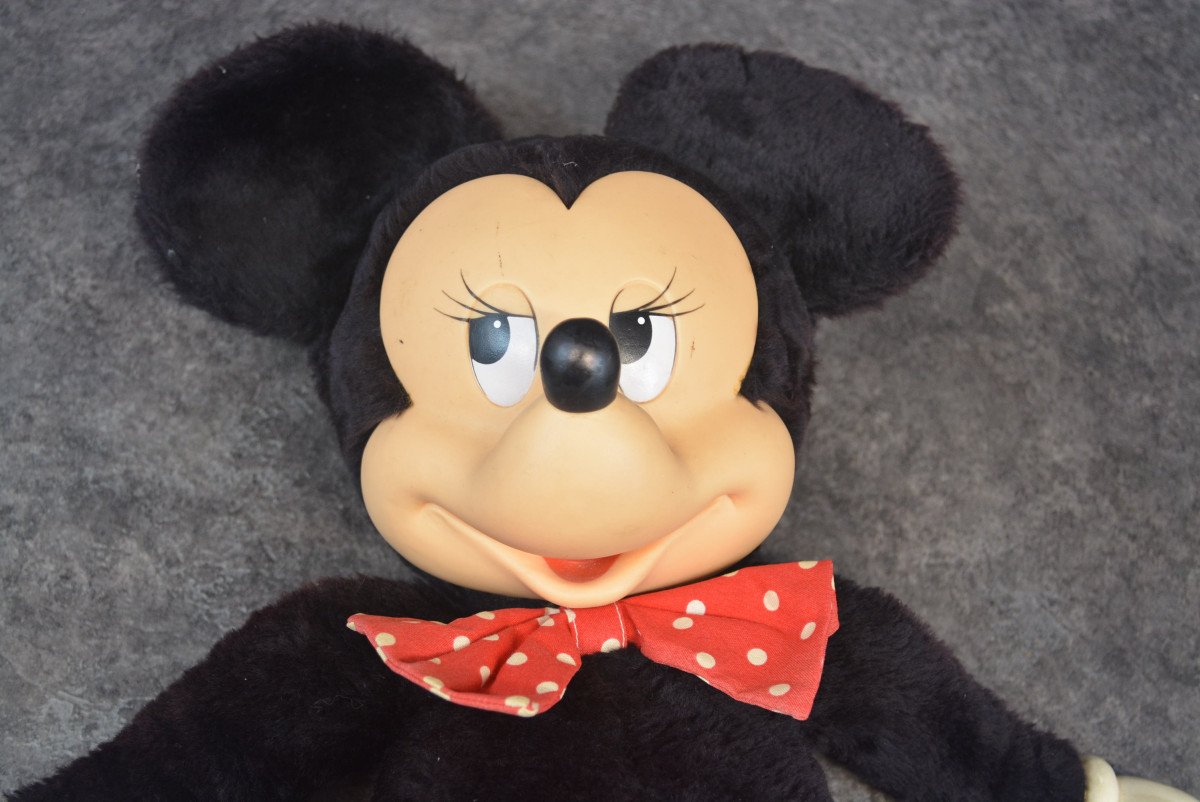 Old Minnie / Mickey Plush Toy-photo-2