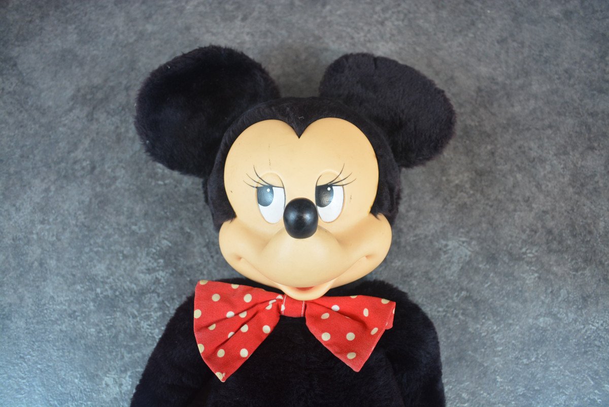 Old Minnie / Mickey Plush Toy-photo-6