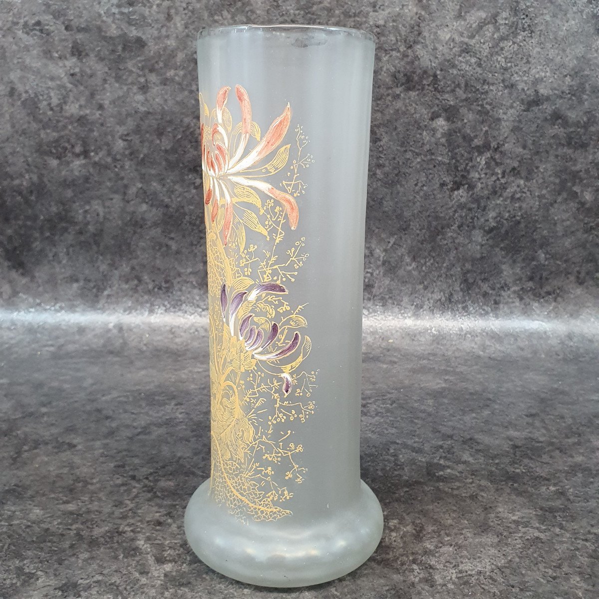 Enamelled Legras Vase -photo-3