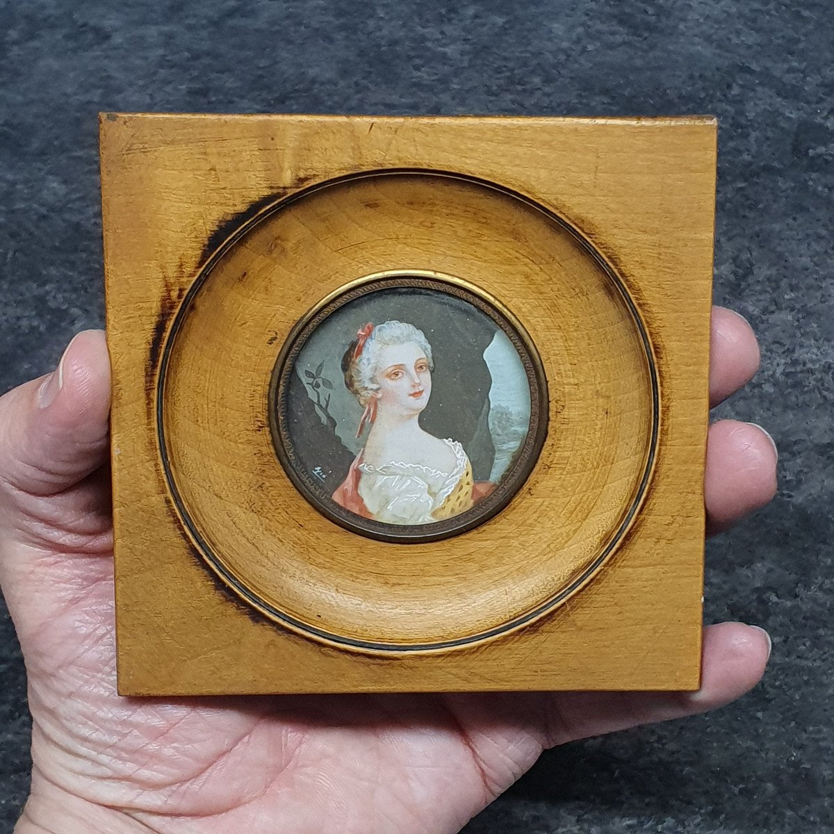 Miniature Diane Daughter Of Louis XV-photo-2