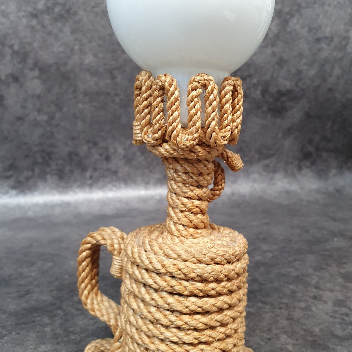 Rare Lampe Audoux Minet-photo-2