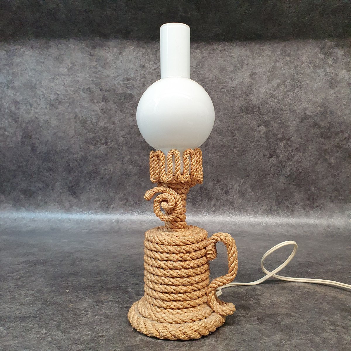 Rare Audoux Minet Lamp