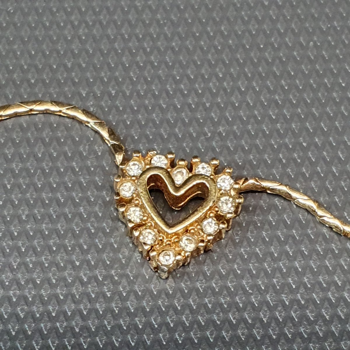 Christian Dior Heart Necklace-photo-2