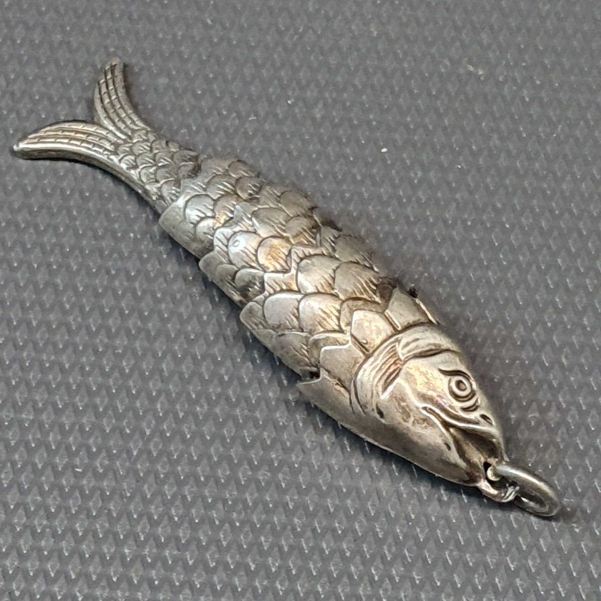 Sterling Silver Fish Charm-photo-3