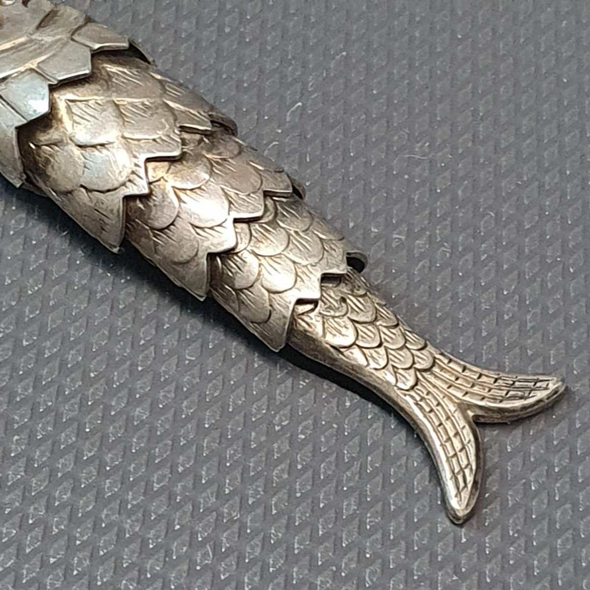 Sterling Silver Fish Charm-photo-1