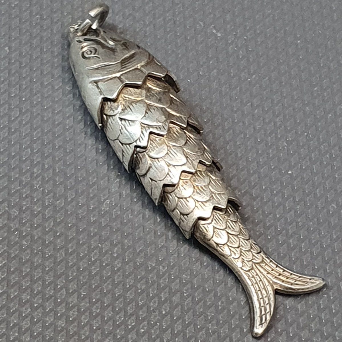 Sterling Silver Fish Charm-photo-2