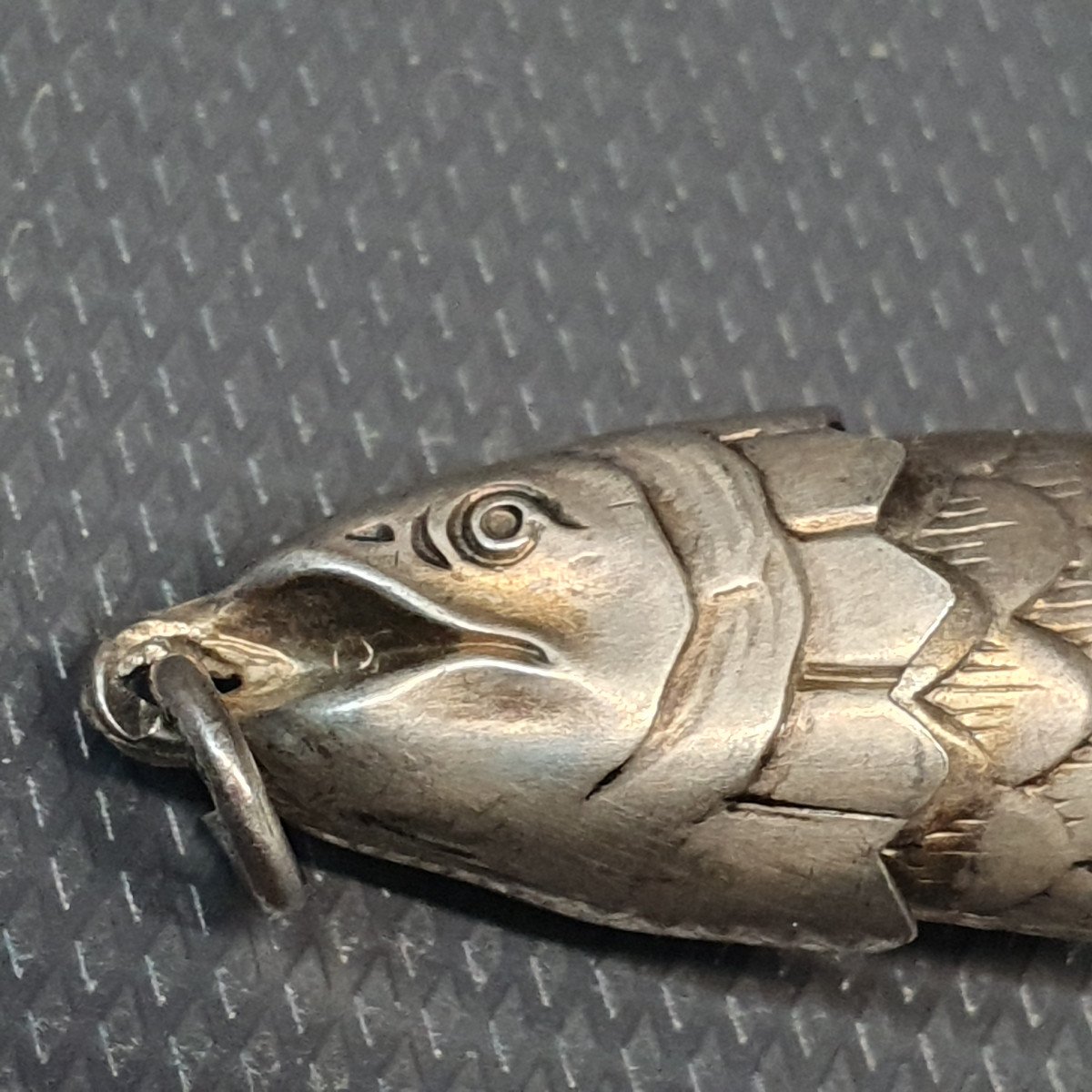 Sterling Silver Fish Charm-photo-4