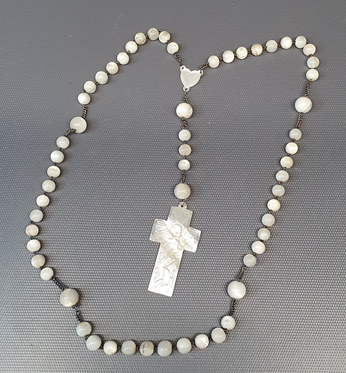 Mother Of Pearl Rosary-photo-2