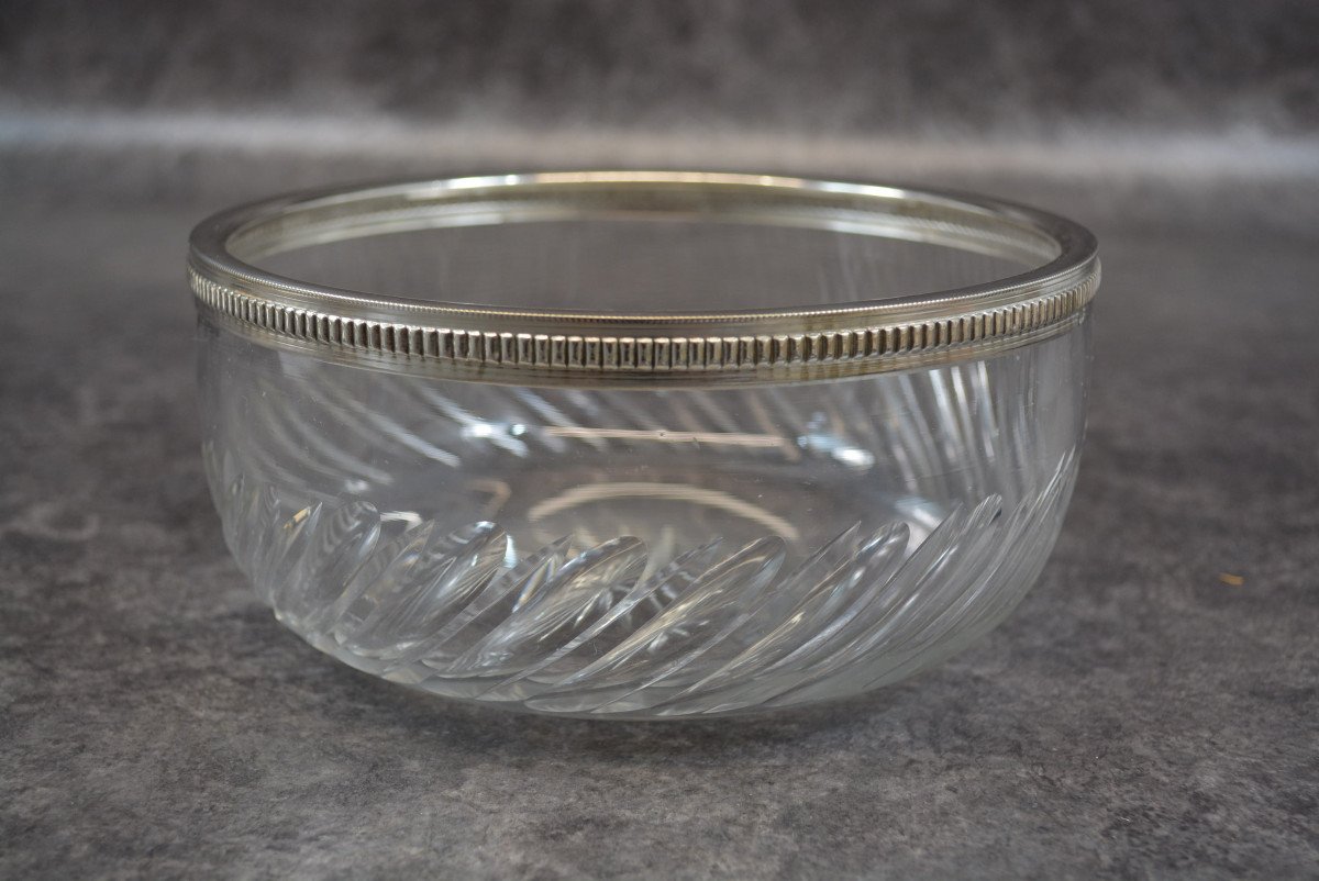 Crystal And Silver Cup