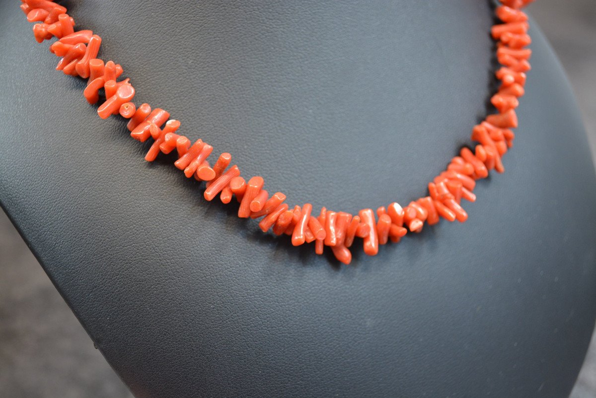 Collier De Corail Rouge-photo-4