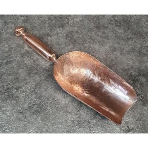 19th Century Copper Coal Shovel