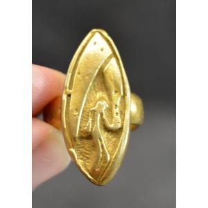 Bijou créateur - Rare Bague Moderniste Béatrice Chateau