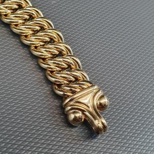 Gold Plated American Mesh Bracelet