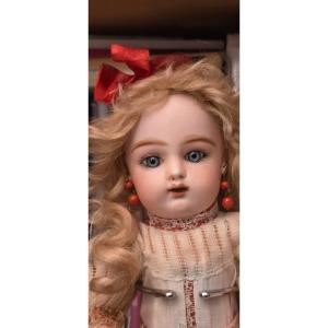 Charming Antique Francois Gaultier Doll Double Row Of Teeth 