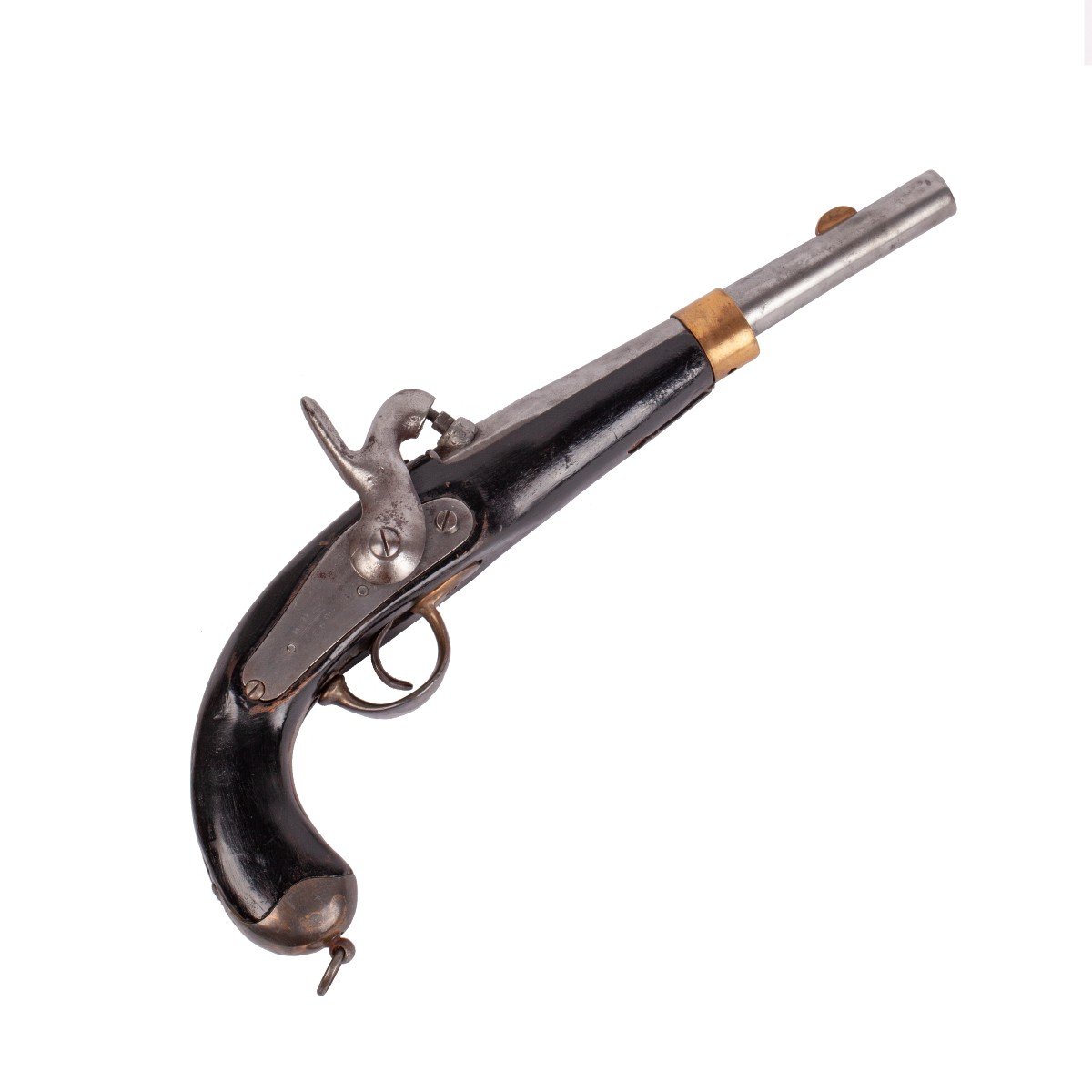 A Russian Percussion Pistol From Izhevsk Arms Factory, 1860