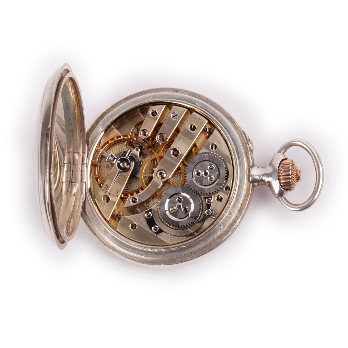 Montre de poche en argent “Pavel Bure” – Cadeau de l’Impératrice Maria Feodorovna (Dagmar)-photo-5