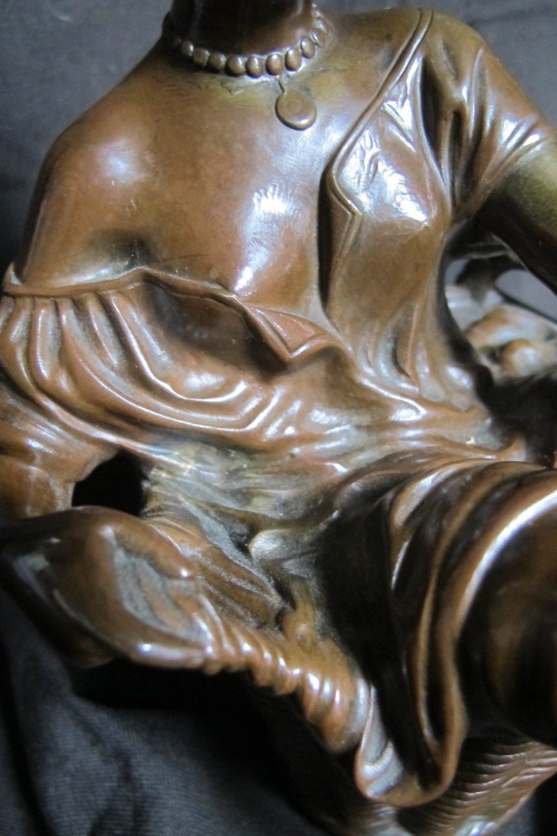 XIX Erotic Bronze The Washerwoman-photo-4