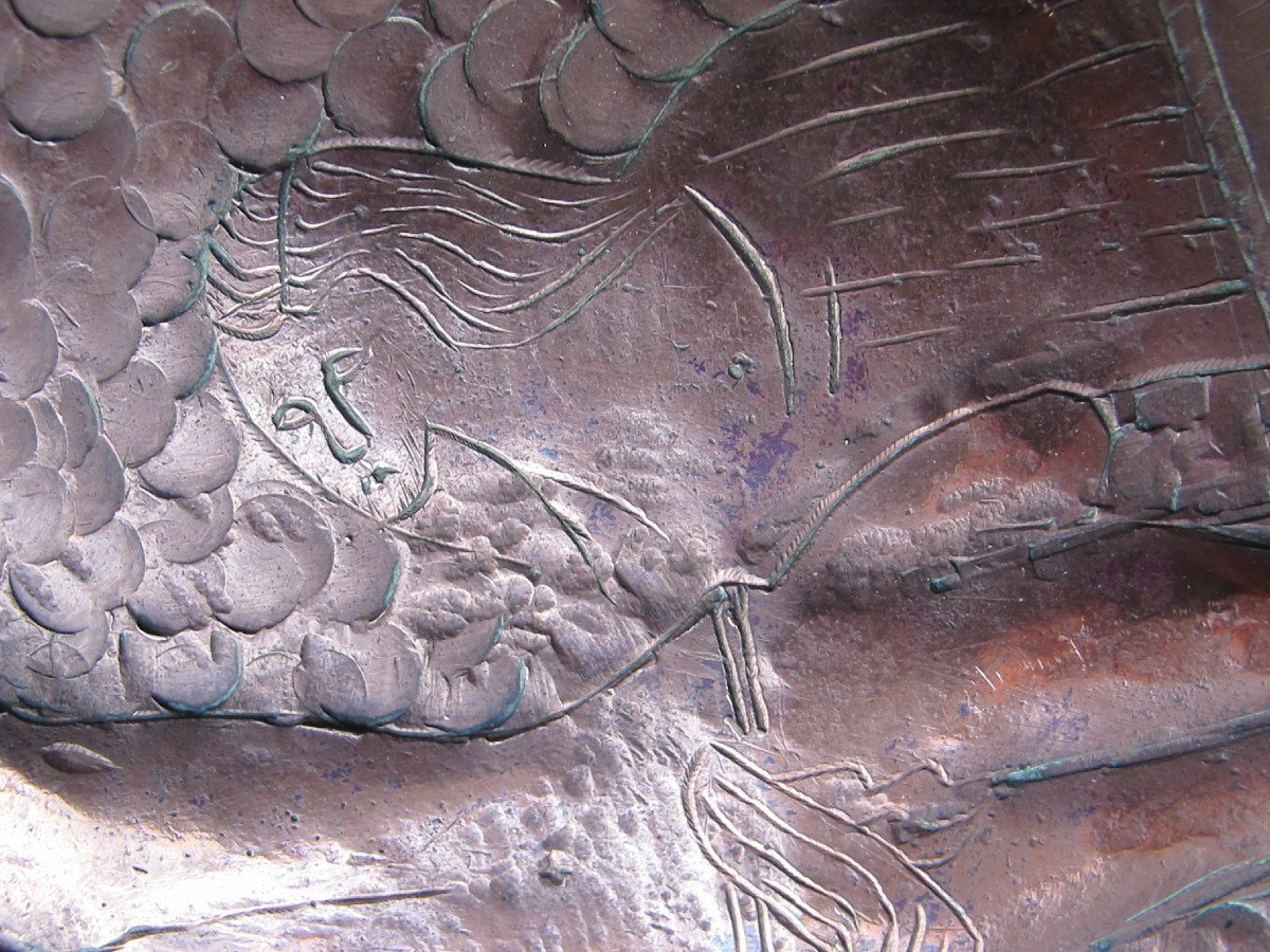 Folk Art Kiss Of Peace Copper-photo-3