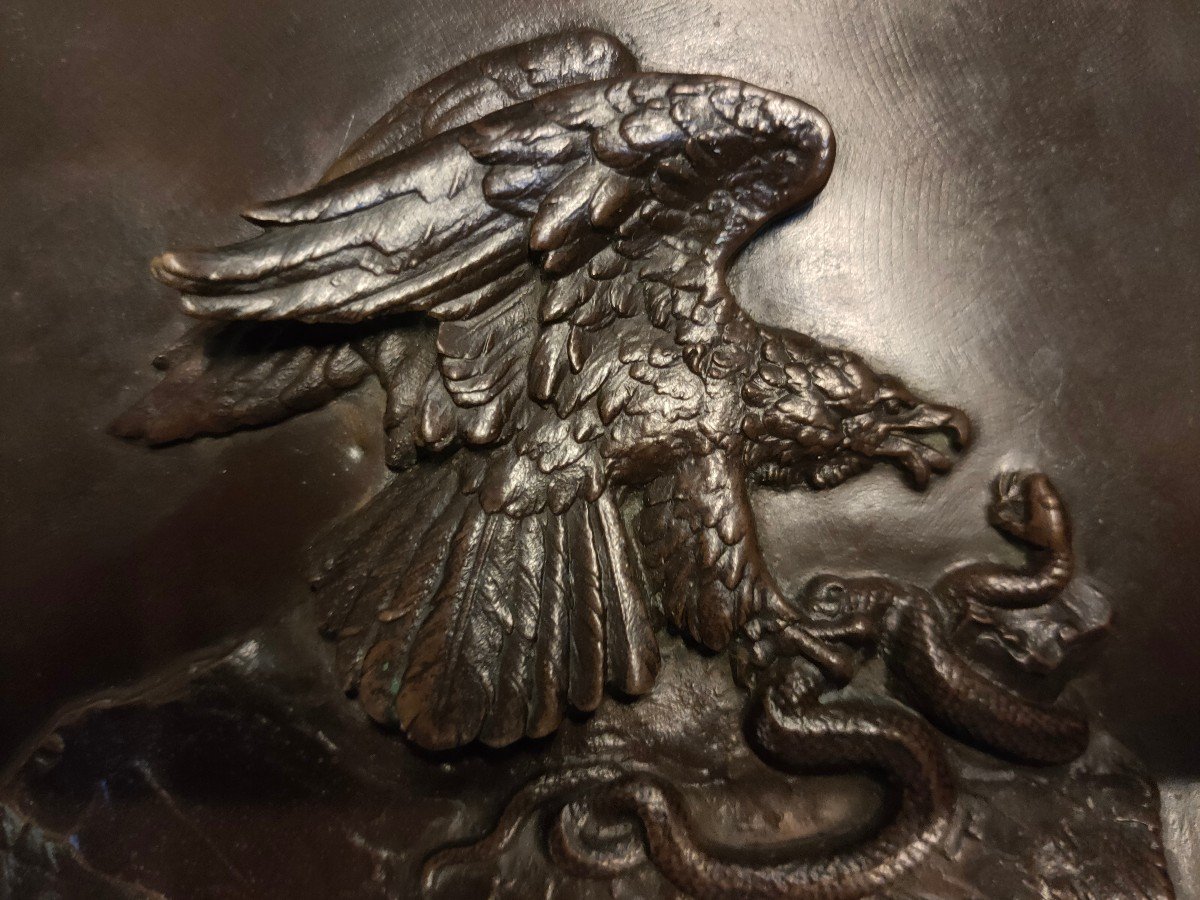 Plaque En Bronze, 19 ème Siècle d'aprés Antoine Louis Barye-photo-3