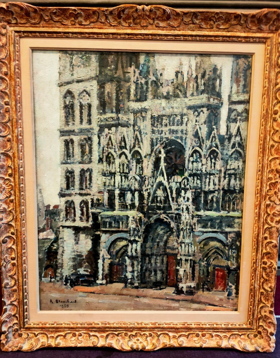 Rouen Cathedral: A.blanchard 1929-photo-3