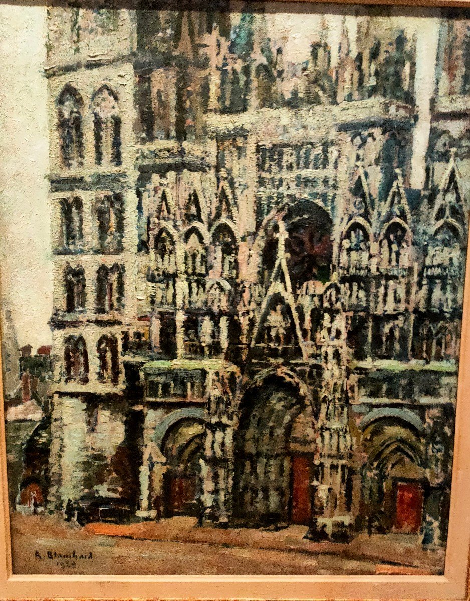 Rouen Cathedral: A.blanchard 1929-photo-4