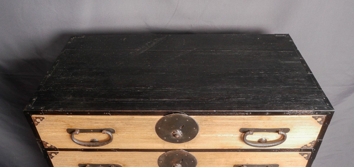 Tansu, Japanese Chest Of Drawers Ju150-photo-4