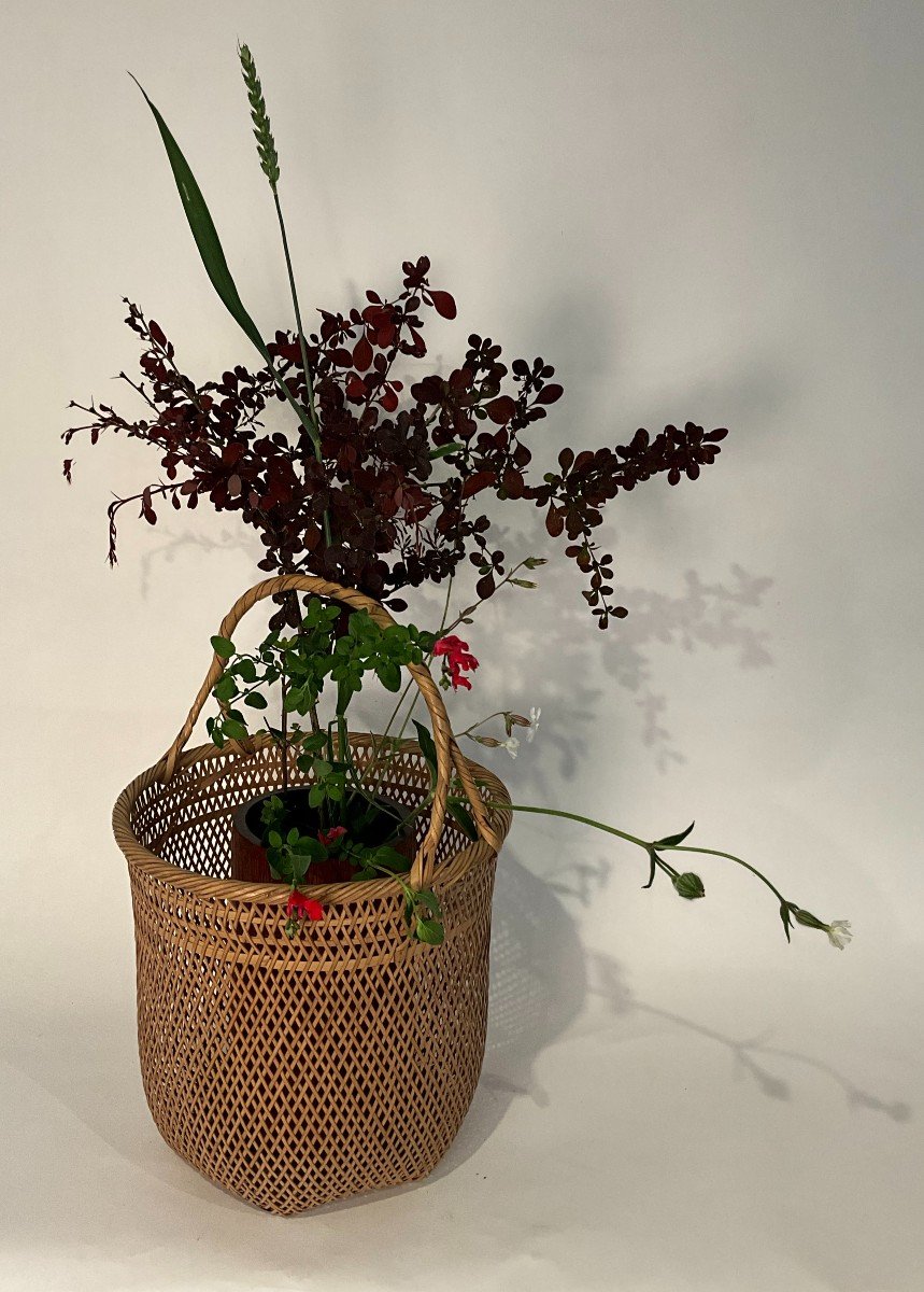 Japanese Ikebana Basket - Reference: Jz134