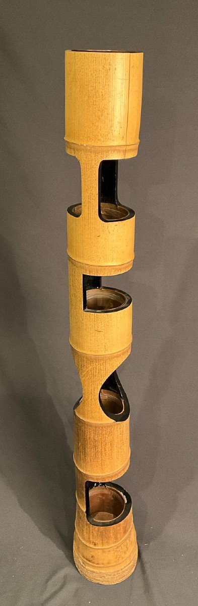 Japanese Bamboo Vase - Ref: Ja017-photo-2