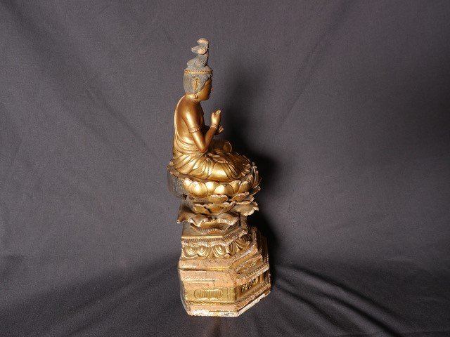 Golden Wooden Buddha-photo-1