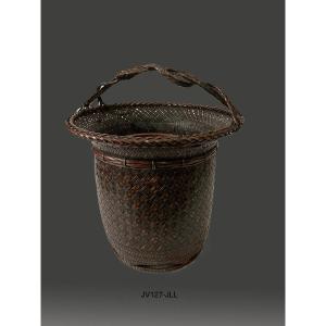 Japanese Bamboo Basket - Ref: Jv127