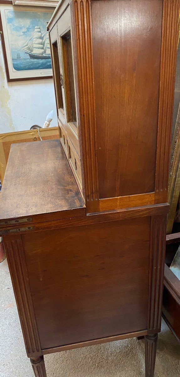 Small Louis XVI Style Secretary Cabinet-photo-1