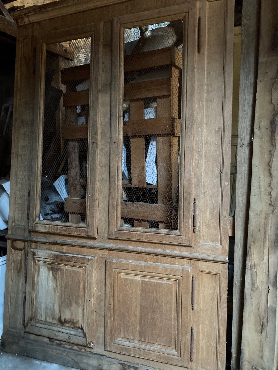 Façade De  Boiserie  En Chêne, 4 portes