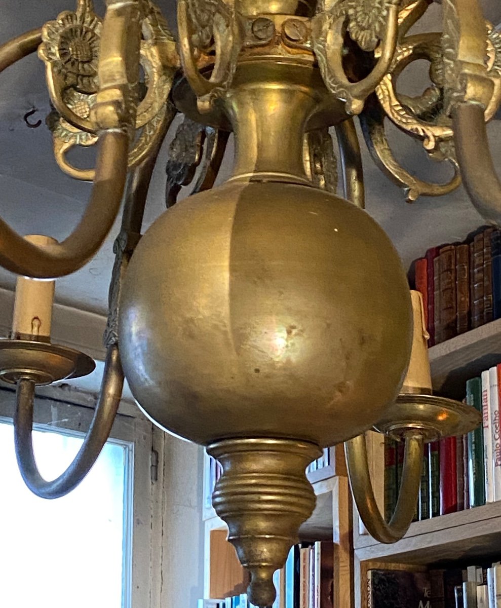 Dutch Lairon Chandelier With 8 Light Arms-photo-2