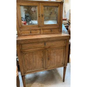 Small Louis XVI Style Secretary Cabinet