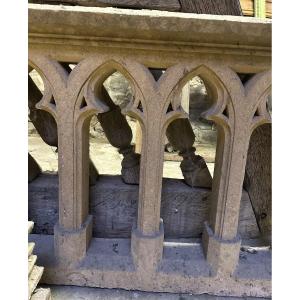 Ornate Stone Balustrade