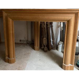 Oak Fireplace