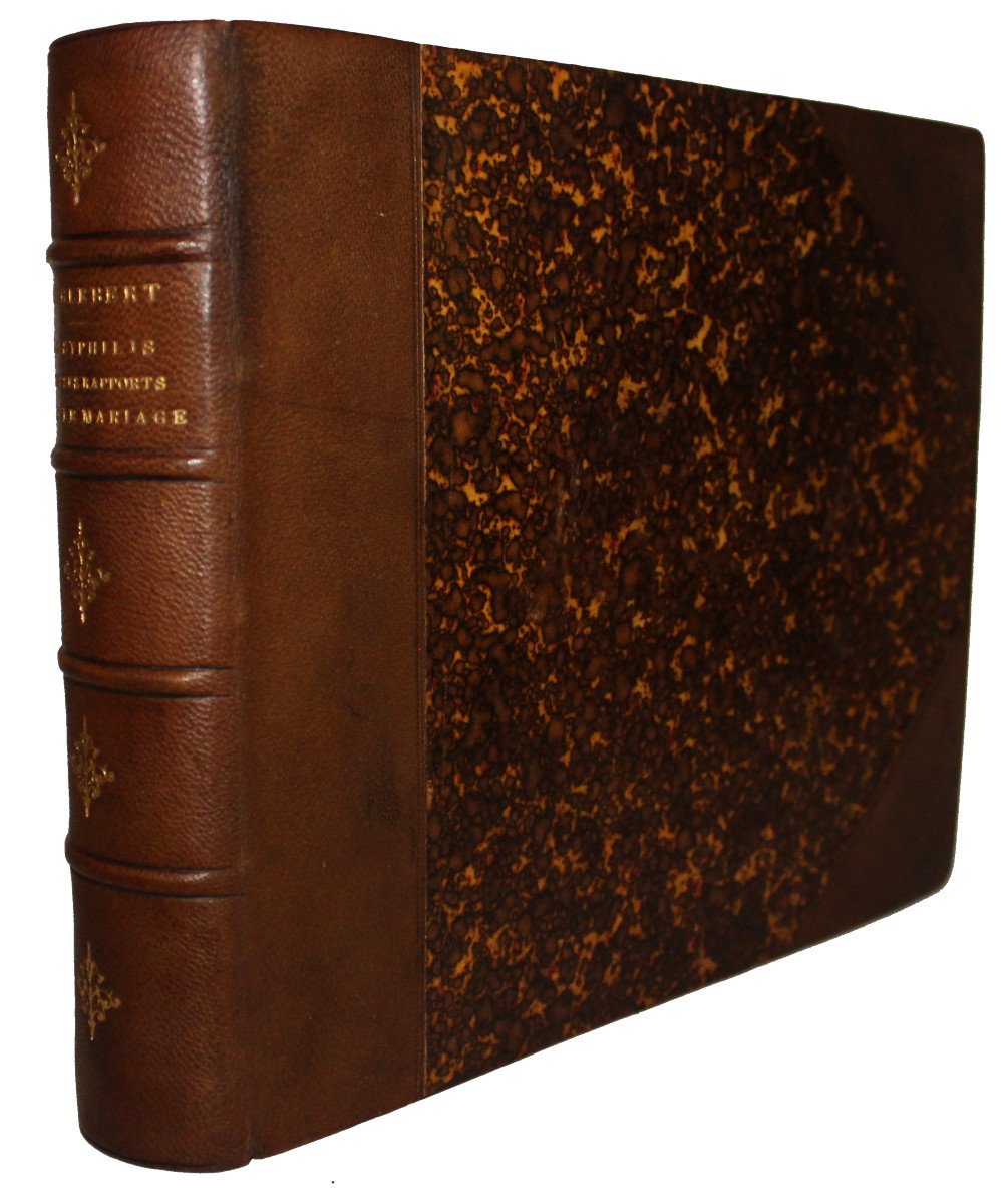 Langlebert "syphilis In Its Relationship With Marriage" Original Manuscript 1872