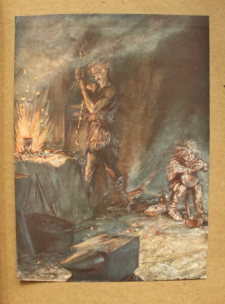 Richard WAGNER  "Siegfried & le Crépuscule des Dieux"  Ill. Arthur RACKHAM - 1/350 num. & signé-photo-5