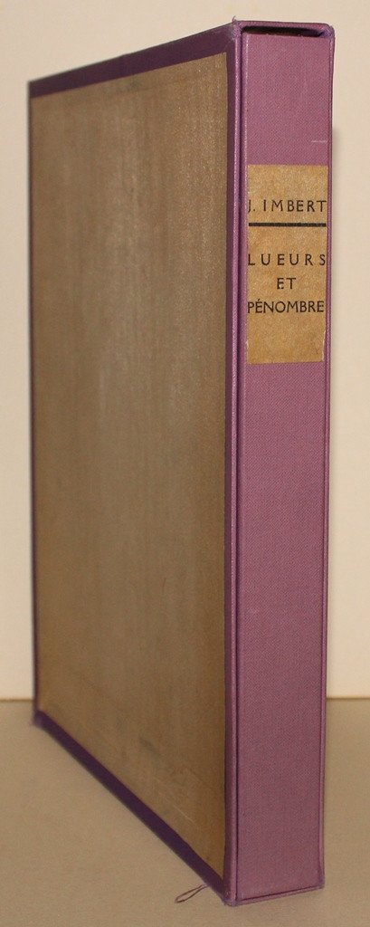 François-Louis SCHMIED Imbert "Lueurs et Pénombre" 1932 1/150 ex. sur Japon Nacré + état noir-photo-4
