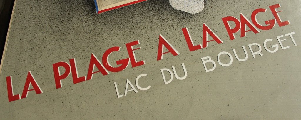 UNIQUE : Henry GERMAIN "Aix-Les-Bains à la page" Projet d'affiche gouache Originale Lac BOURGET-photo-1