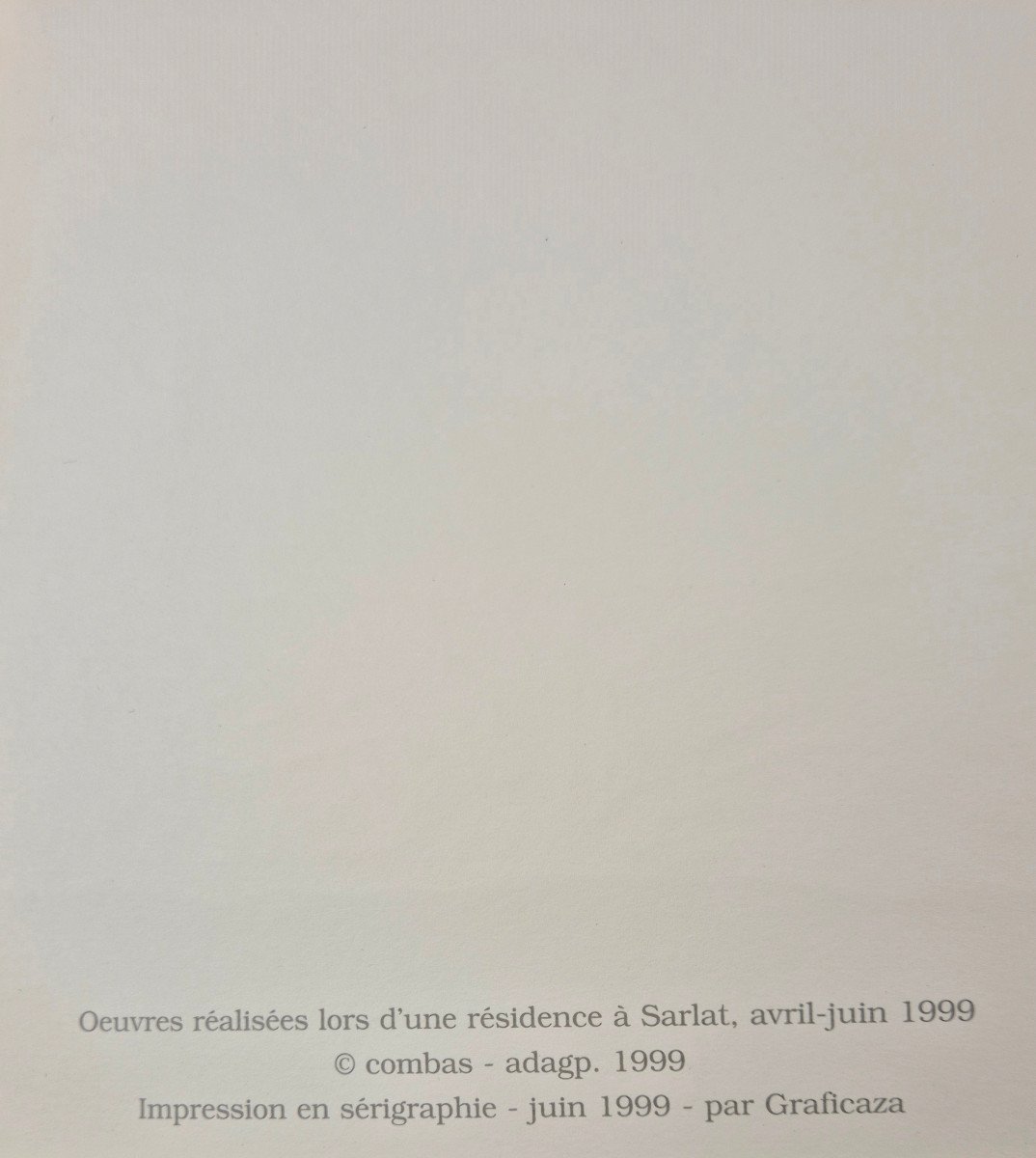 With An Original Full-page Drawing Dedicated To: Robert Combas – Grenada Quatrecento 1999-photo-4